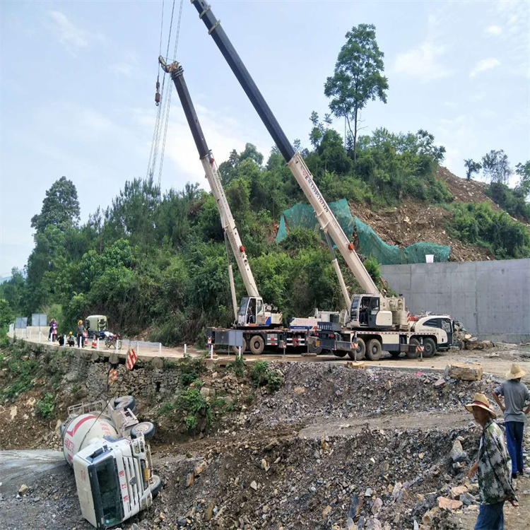 湖南湖南24小时应急道路救援吊装吊装现场实拍